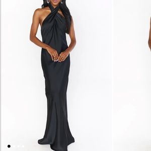 Show Me Your Mumu Jasmine Halter Dress, XS